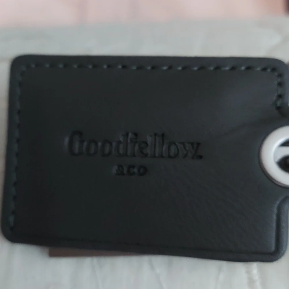 Goodfellow Olive Green Fsux Leather Card Case & Key Fob Set New